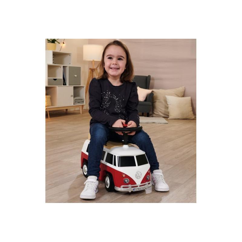BIG Jeździk Volkswagen Van Samochód Auto dla Dzieci + Dźwięk