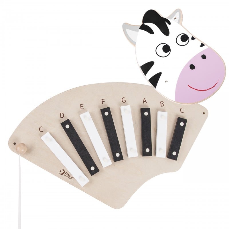 Muzyczna Tablica Ścienna Zebra CLASSIC WORLD EDU
