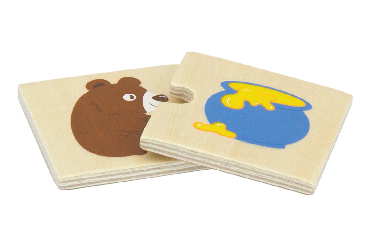 Drewniane Puzzle Nakarm Zwierzątko co Jedzą Zwierzęta Układanka VIGA – zdjęcie 15