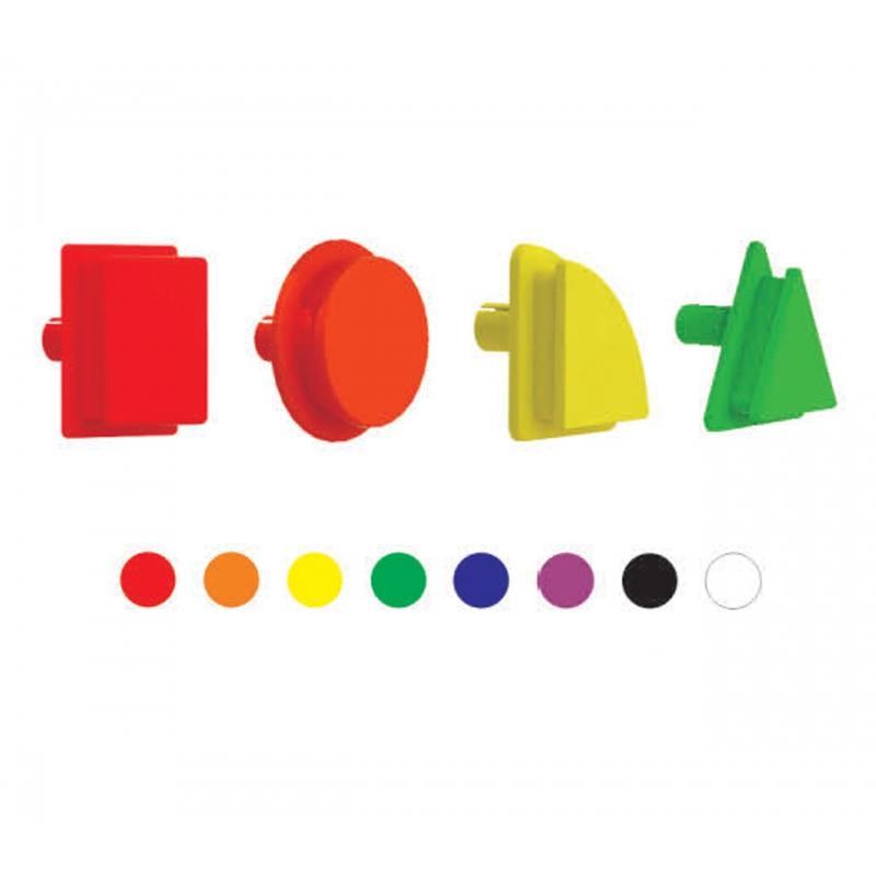 MASTERKIDZ Geometryczne Elementy 8 Kolorów