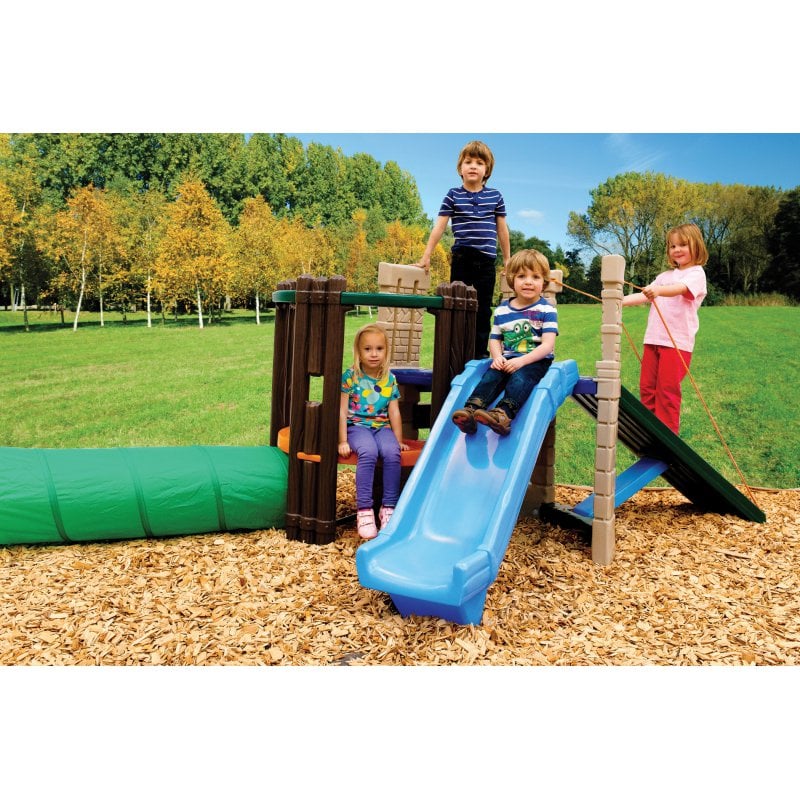 Plac Zabaw Przeplotnia ze Zjeżdżalnią Little Tikes