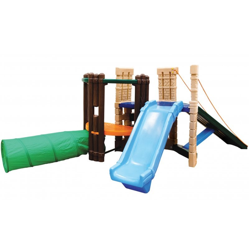 Plac Zabaw Przeplotnia ze Zjeżdżalnią Little Tikes