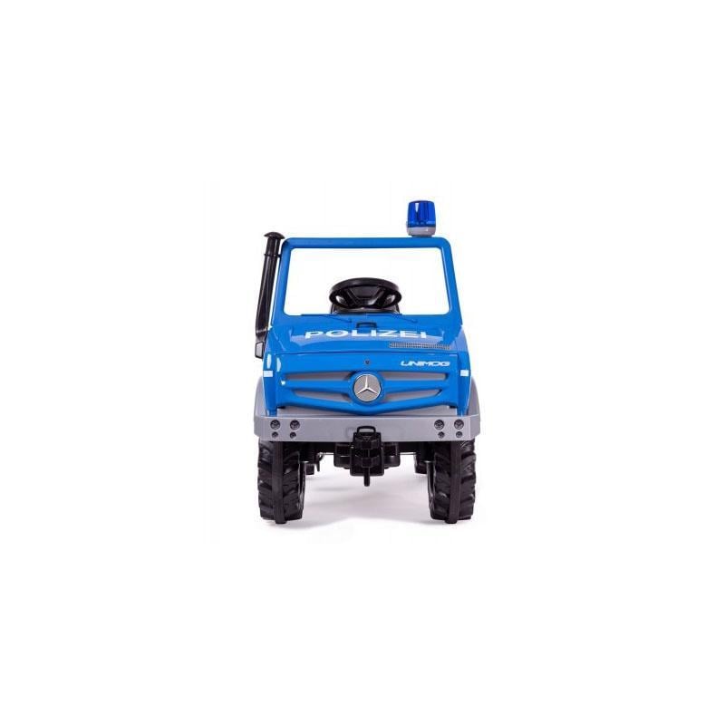 Rolly Toys Ciężarówka Samochód na pedały Unimog Merc-Benz Policja
