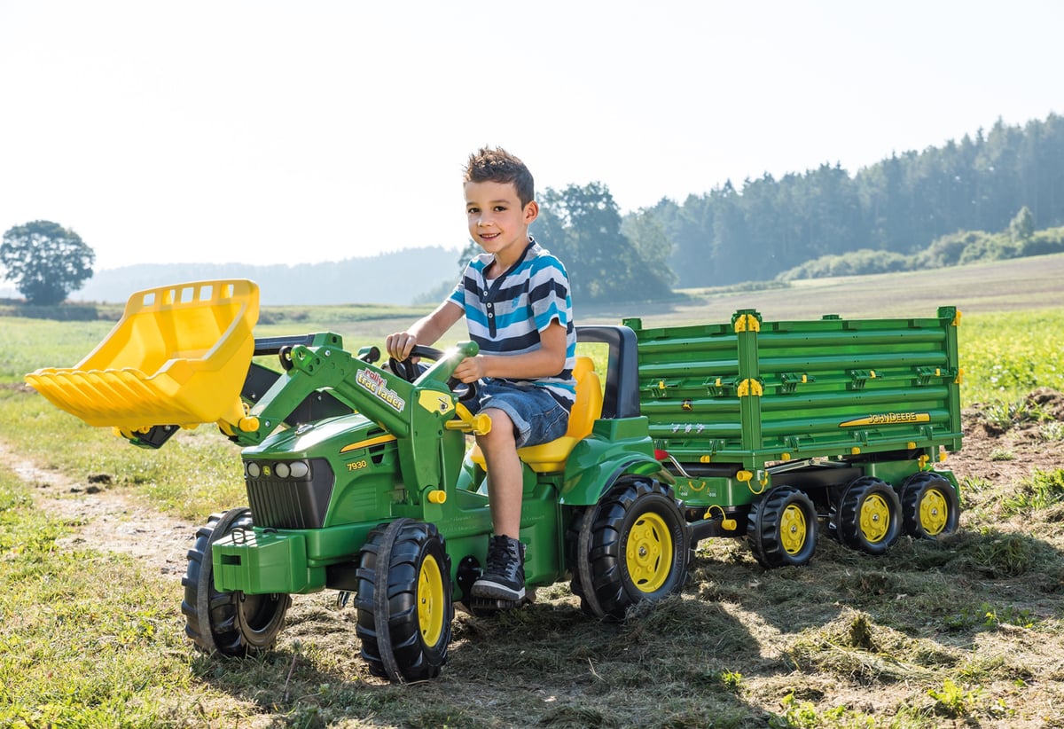 ROLLY TOYS rollyFarmtrac Traktor na Pedały John Deere Łyżka 3-8 Lat