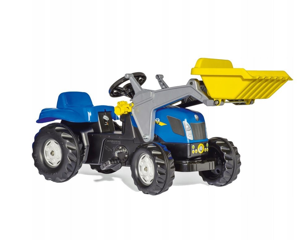 ROLLY TOYS rollyKid Traktor New Holland z Łyżką i Przyczepą