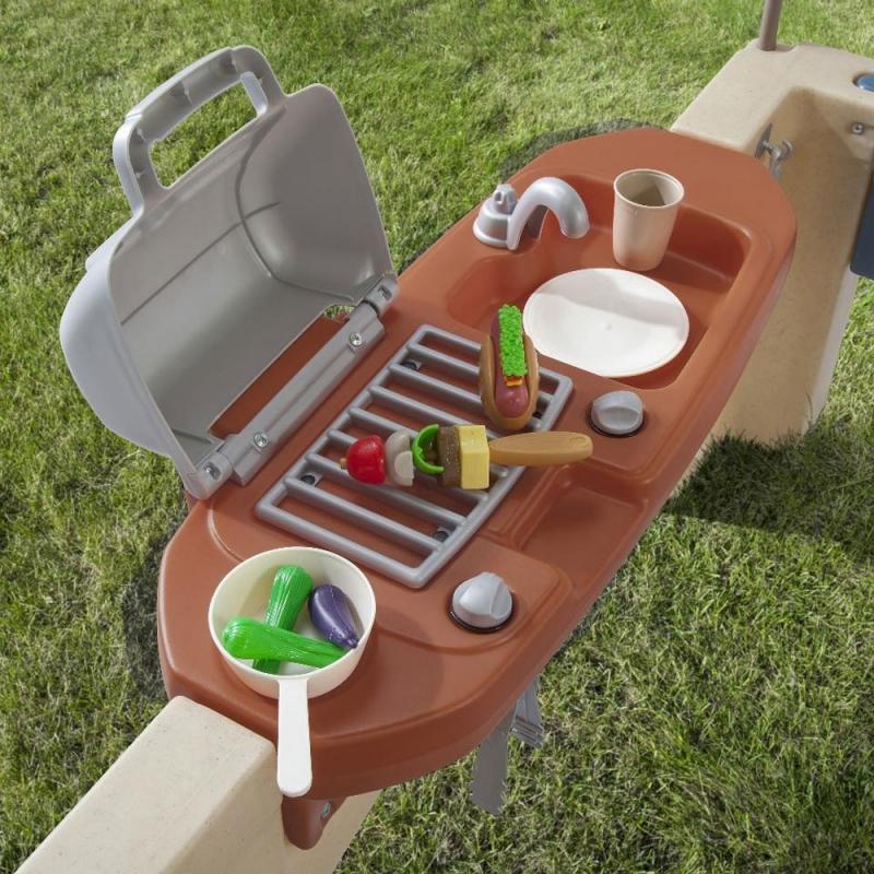 Step2 Patio z Baldachimem i grillem Domek Ogrodowy
