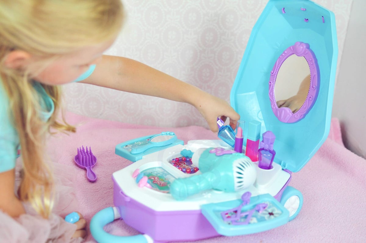 Toaletka dla Dziewczynki 2w1 Salon Piękności w Walizce WOOPIE – zdjęcie 20