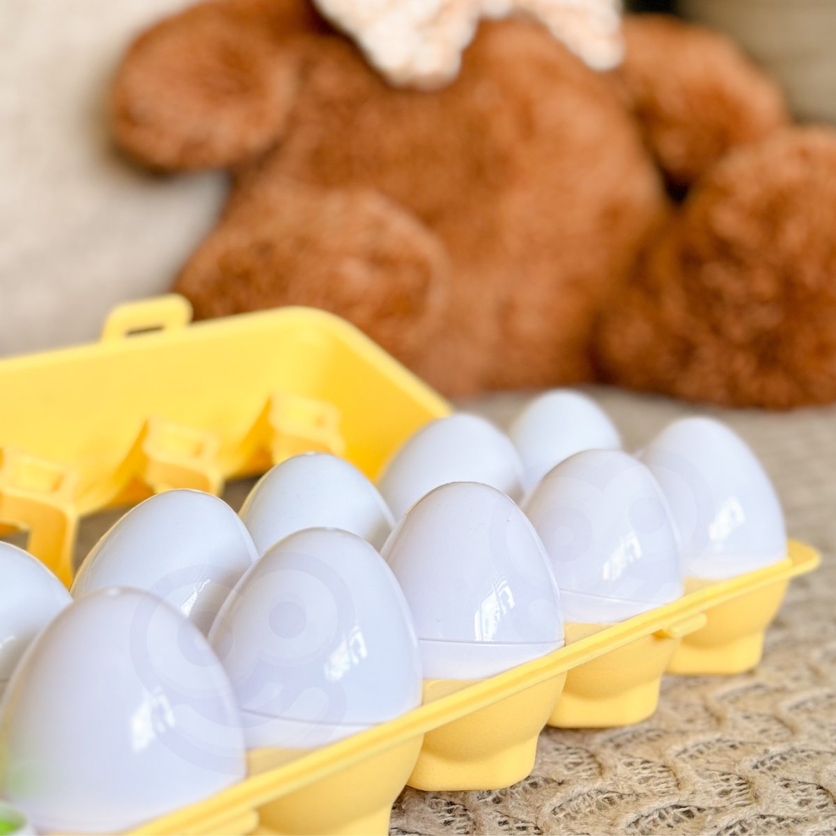 Układanka Jajka Montessori - Dopasuj Kształty i Kolory WOOPIE – zdjęcie 18