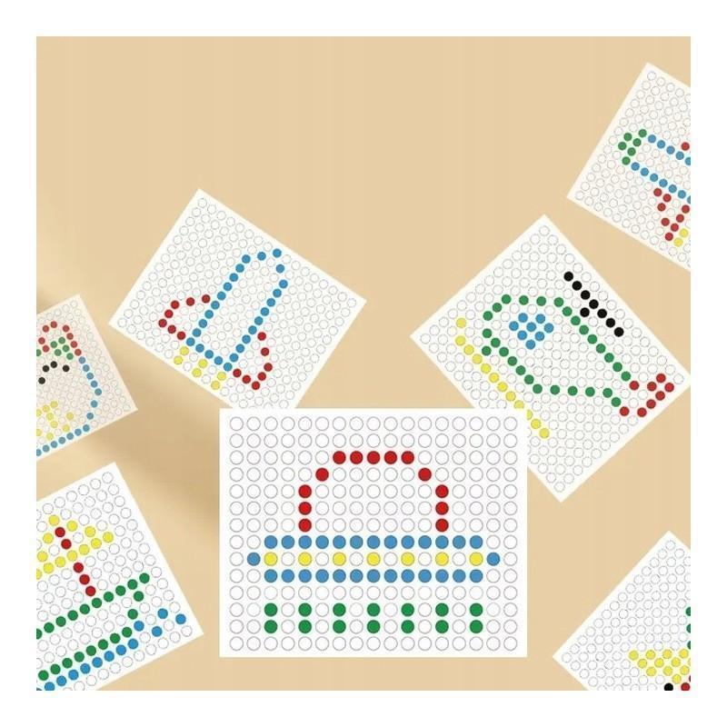 WOOPIE Tablica Magnetyczna dla Dzieci Montessori MagPad Dinozaur