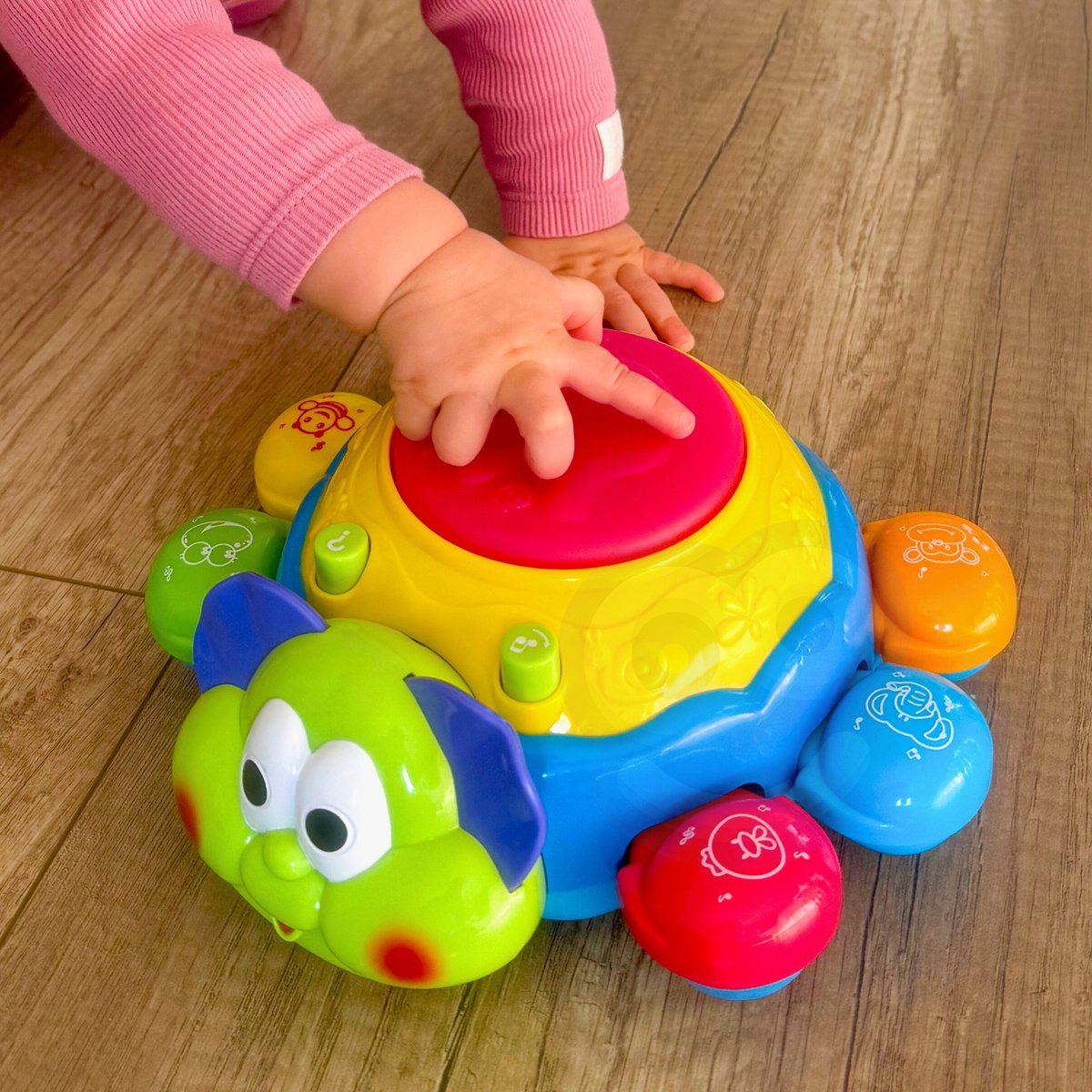 Zabawka Interaktywna do Raczkowania Biedronka WOOPIE BABY – zdjęcie 17