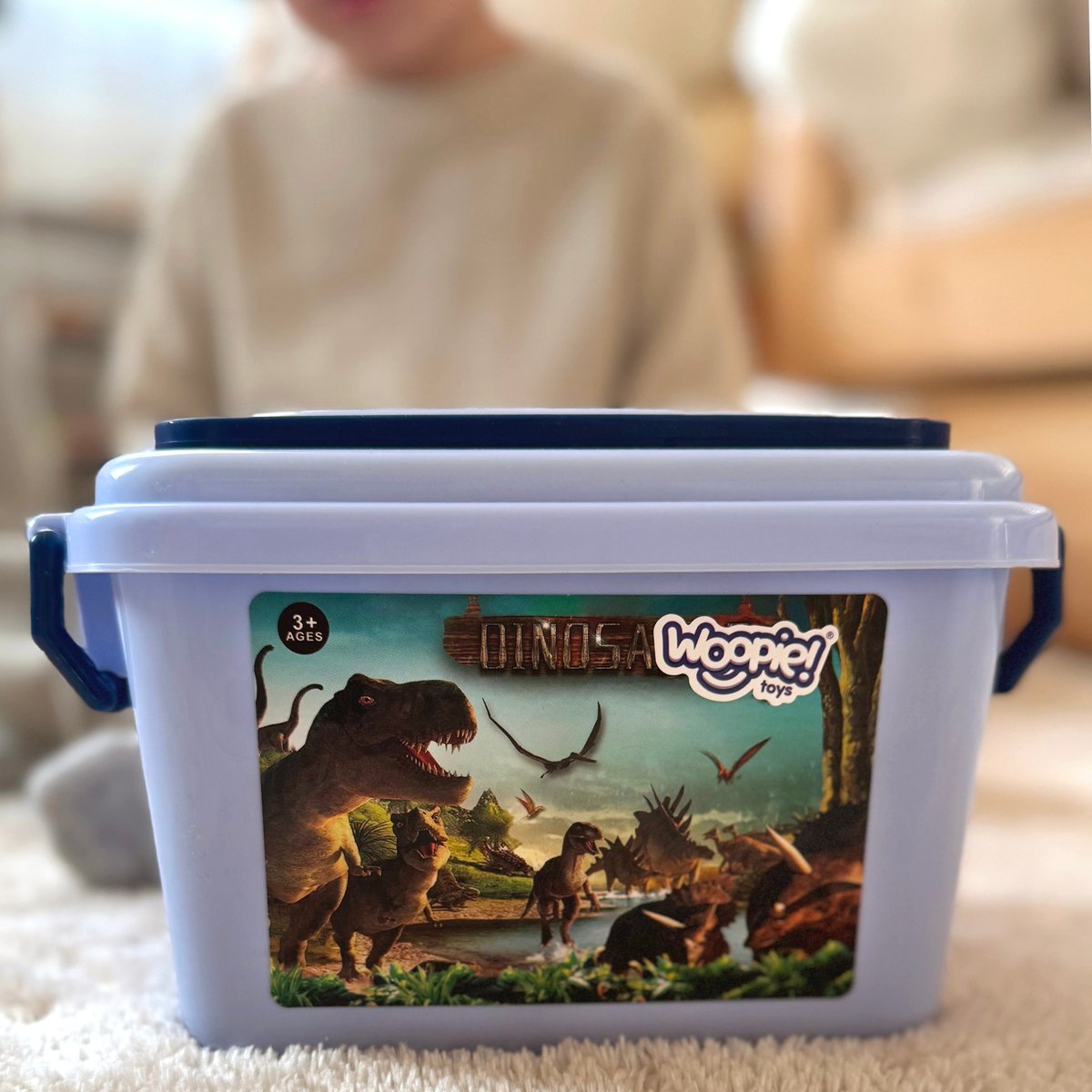 Zestaw Figurki Dinozaury 40 el. WOOPIE
