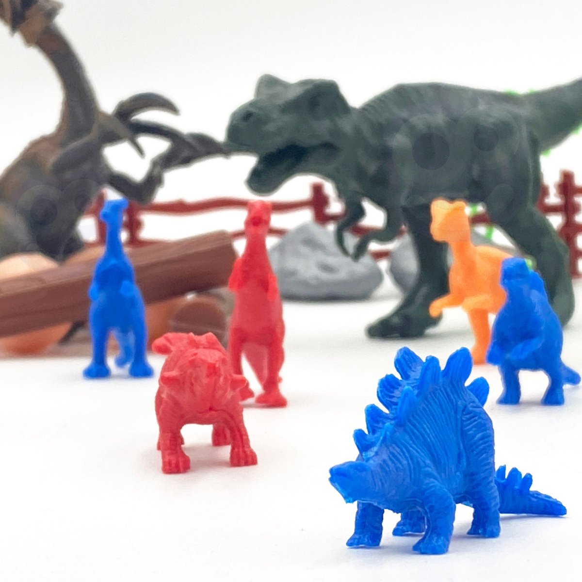 Zestaw Figurki Dinozaury 40 el. WOOPIE