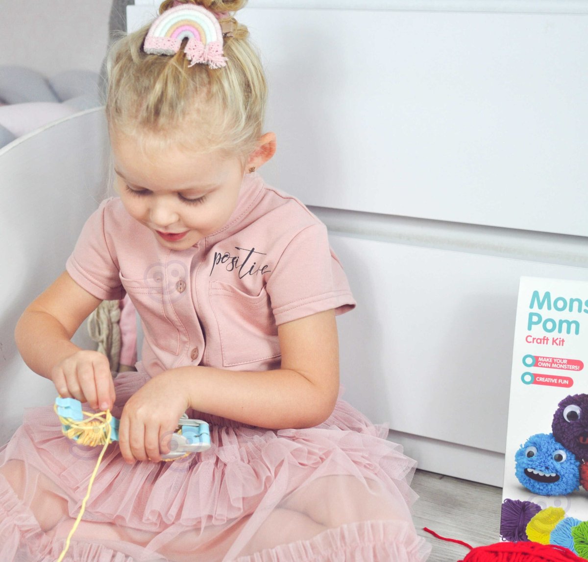 Zestaw Kreatywny Zrób Potworka Monster Pom WOOPIE ART&FUN – zdjęcie 14
