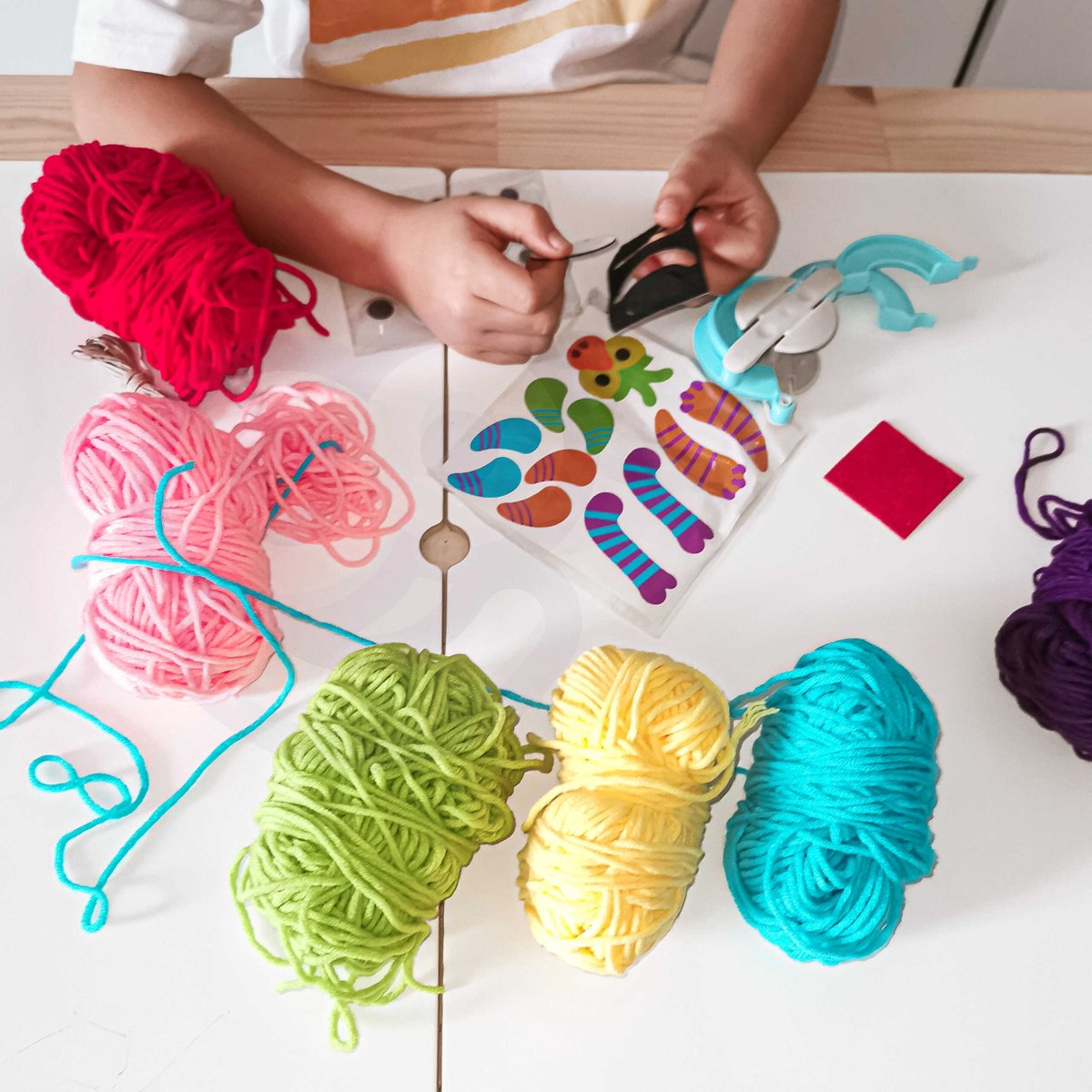 Zestaw Kreatywny Zrób Potworka Monster Pom WOOPIE ART&FUN – zdjęcie 19