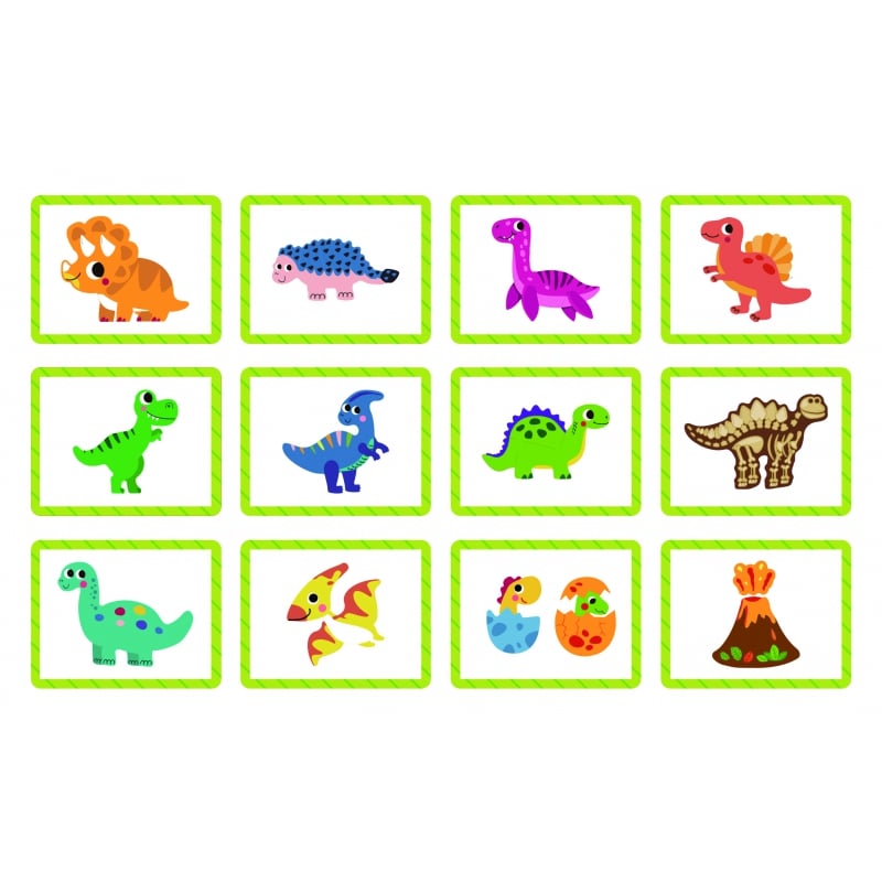 Układanka Magnetyczna Dinozaury Puzzle TOOKY TOY