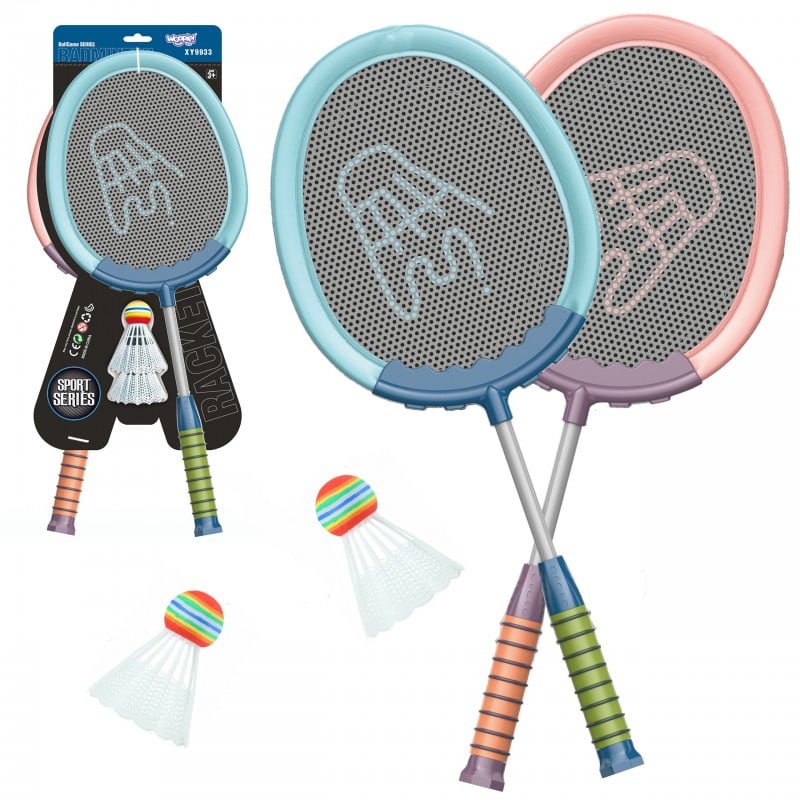 WOOPIE Badminton Zestaw Rakietki i Lotki 2szt.