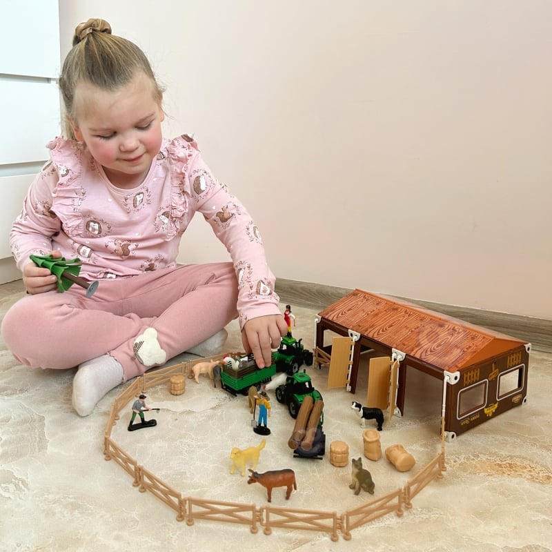 WOOPIE Zestaw Mały Farmer XL Figurki Gospodarstwo