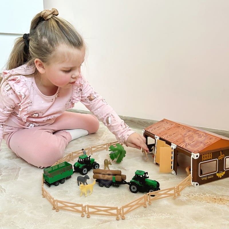 WOOPIE Zestaw Mały Farmer XL Figurki Gospodarstwo