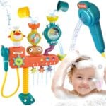Zabawka do Kąpieli Kaczuszka z Kranikiem, Prysznicem i Fontanną WOOPIE BABY