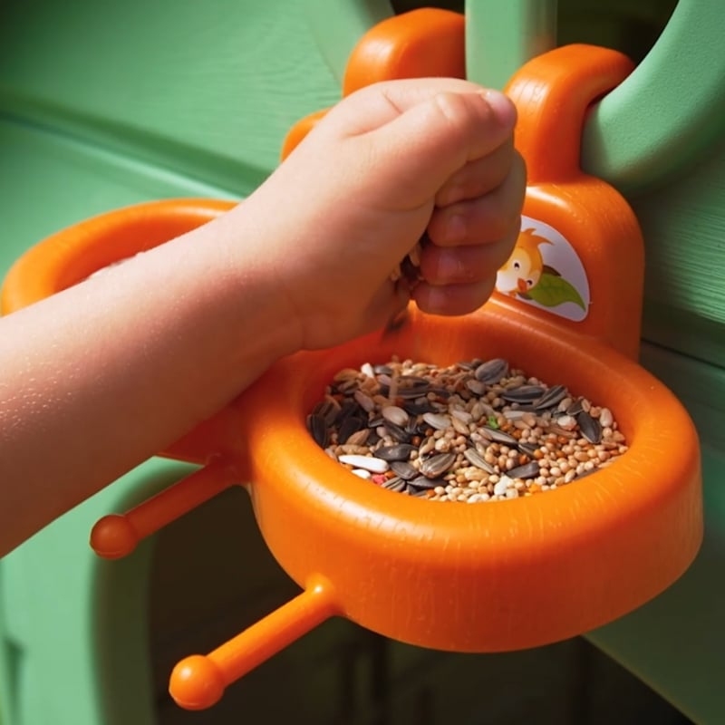 Domek Ogrodowy Recycle Eco Segregacja Odpadów Zielona Energia FEBER