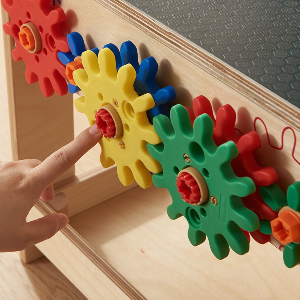 Drewniany Warsztat Montessori STEM z Narzędziami + Akcesoria MASTERKIDZ
