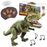WOOPIE Zdalnie Sterowany Dinozaur T-Rex Realistyczny Król Jurajski