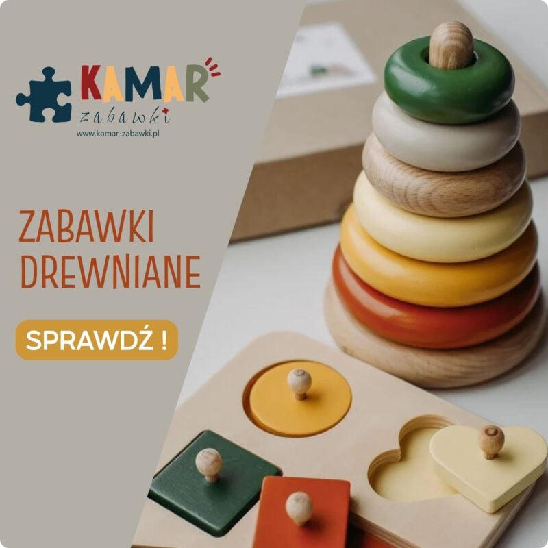 Zabawki drewniane. Sklep z zabawkami dla dzieci. KAMAR - Zabawki