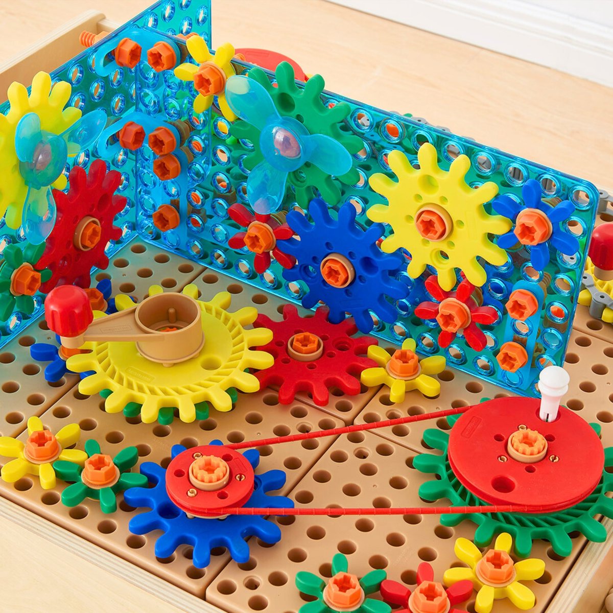 Drewniany Stół Edukacyjny STEM Activity Table Combo + Akcesoria MASTERKIDZ