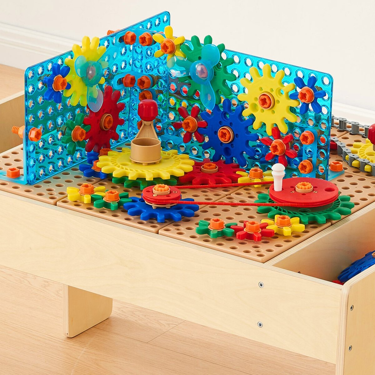 Drewniany Stół Edukacyjny STEM Activity Table Combo + Akcesoria MASTERKIDZ