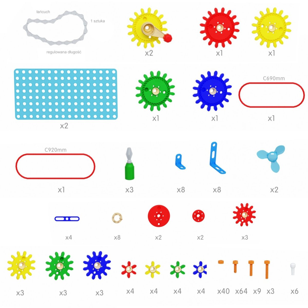 Drewniany Stół Edukacyjny STEM Activity Table Combo + Akcesoria MASTERKIDZ
