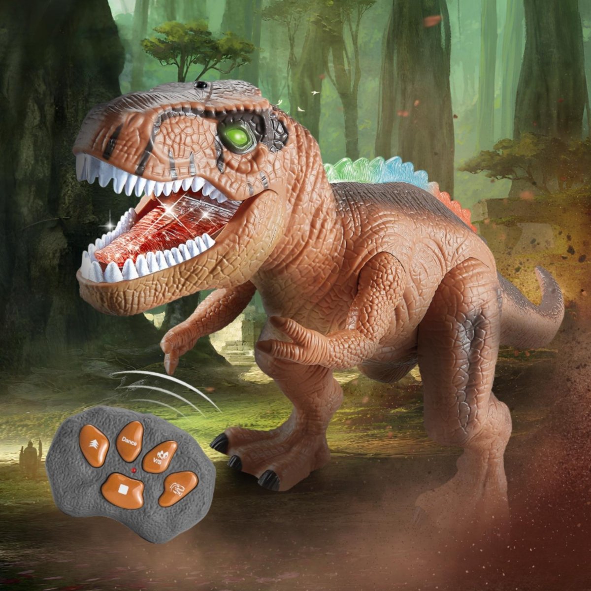 Dinozaur Zdalnie Sterowany RC Tyrannosaurus Rex WOOPIE