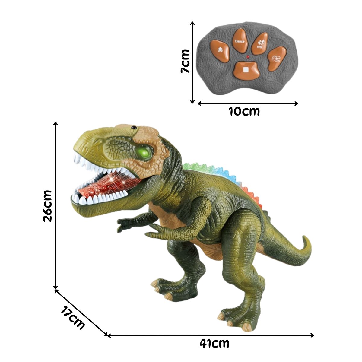 Dinozaur Zdalnie Sterowany RC Tyrannosaurus Rex WOOPIE
