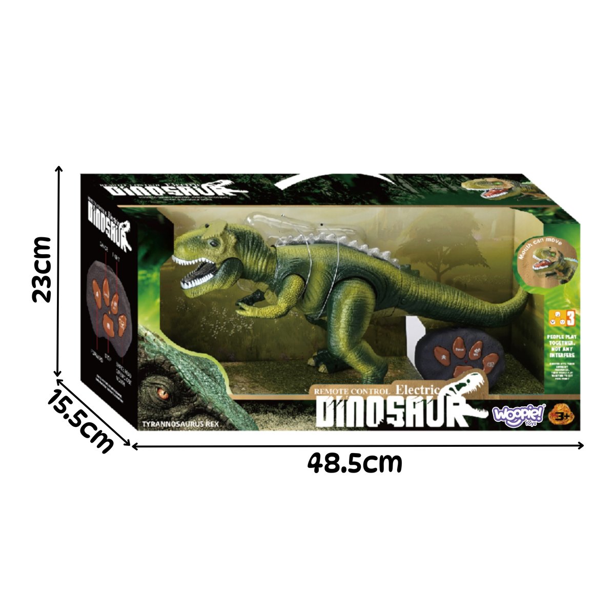 Dinozaur Zdalnie Sterowany RC Tyrannosaurus Rex WOOPIE