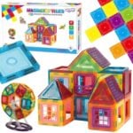 WOOPIE Klocki Magnetyczne 3D Edukacyjne Panele Dla Dzieci
