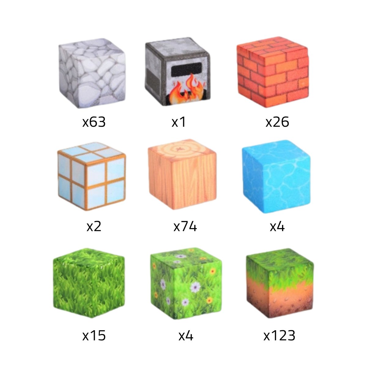 Klocki Magnetyczne Konstrukcyjne Świat Klocków 108 el. WOOPIE