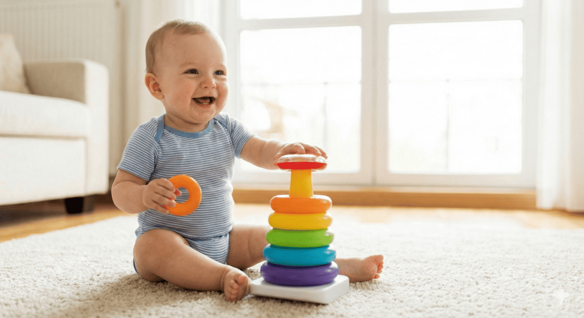 Zabawki dla dzieci od 6 miesiąca, zabawki 6m+