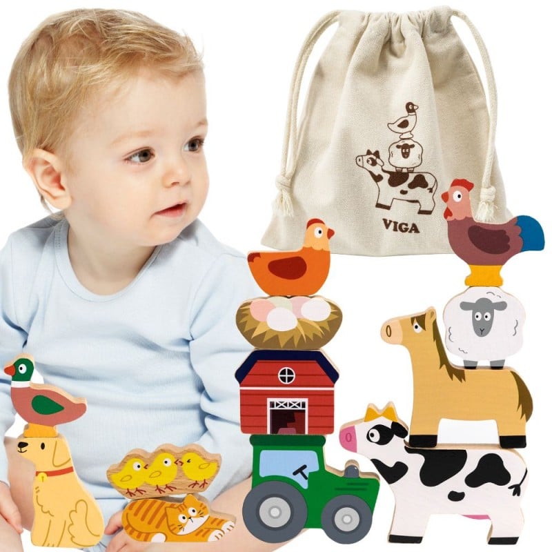 Zabawki Montessori - 18m+, 2+ i 3+ dla dzieci (2)