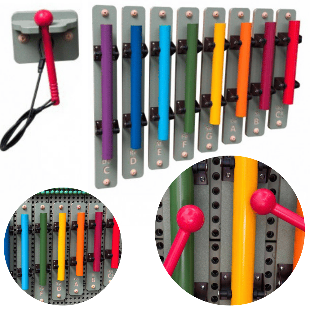 MASTERKIDZ Dzwonki Cymbałki Instrument Muzyczny Akcesoria Do Tablicy STEM
