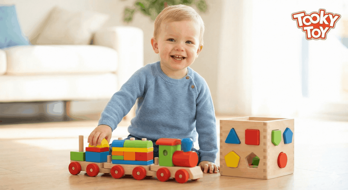Zabawki TOOKY TOY - Drewniana zabawa, edukacja i odkrywanie