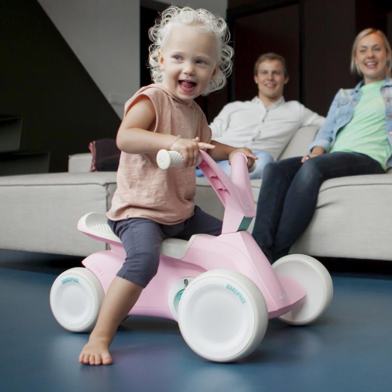 Berg Gokart GO2 Jeździk na Pedały 2w1 Różowy