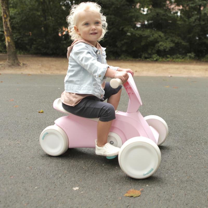 Berg Gokart GO2 Jeździk na Pedały 2w1 Różowy