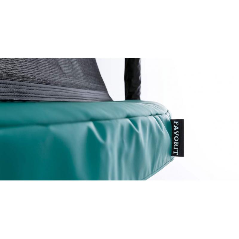 Berg Trampolina z siatką Grand Favorit InGround 520x 345 Szara