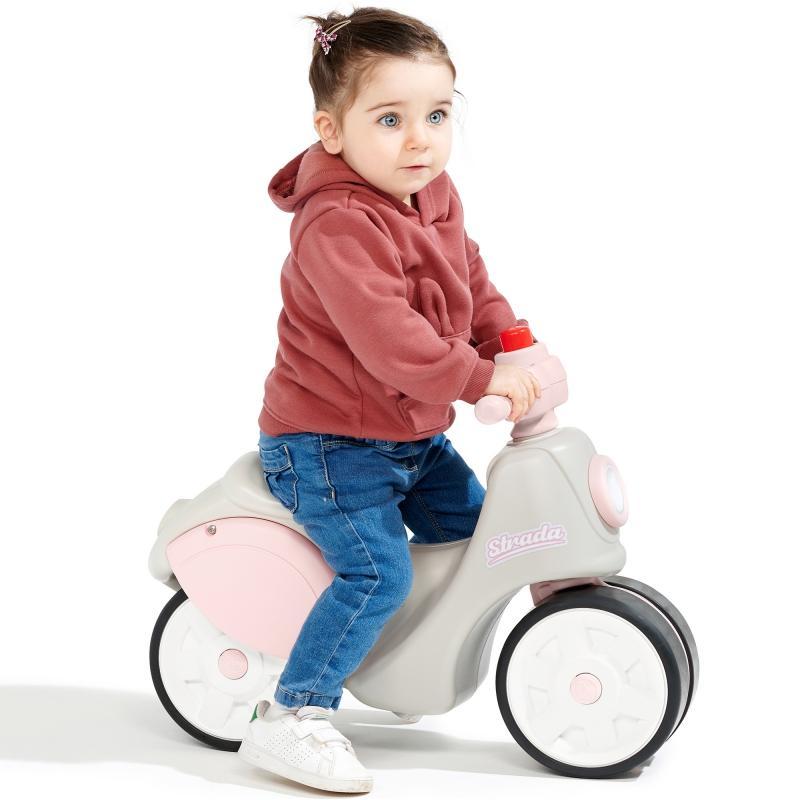 Falk Jeździk Scooter Strada Retro Dla Dziewczynki Ciche Opony