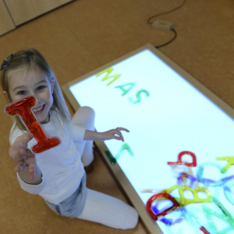 MASTERKIDZ Zestaw Literek i Cyferek Alfabet Montessori