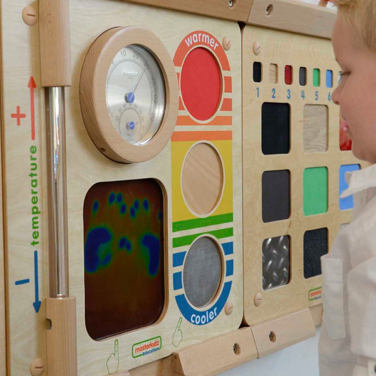 Nauka o Temperaturze - Ścienna Tablica Edukacyjna Masterkidz Flex – zdjęcie 12