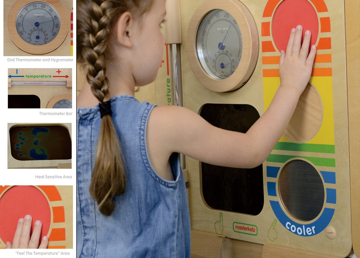 Nauka o Temperaturze - Ścienna Tablica Edukacyjna Masterkidz Flex – zdjęcie 8