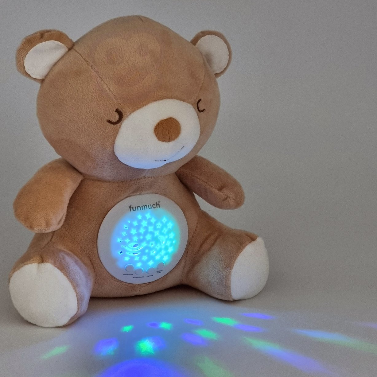Przytulanka Usypiacz Projektor 2w1 Miś - 10 Kołysanek WOOPIE BABY – zdjęcie 18