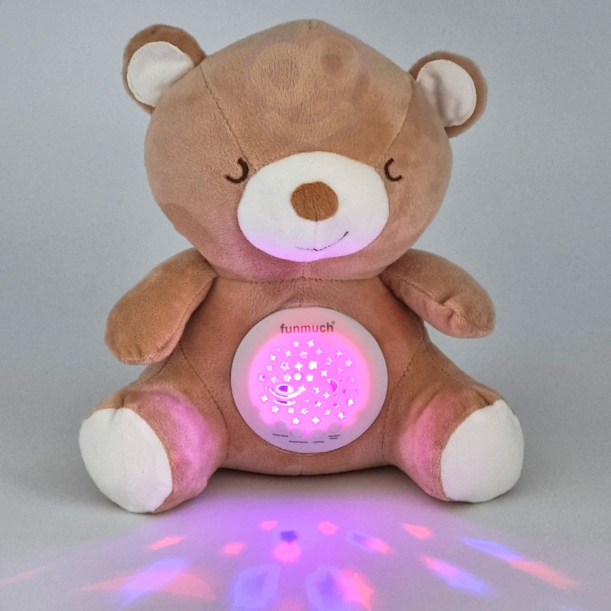 Przytulanka Usypiacz Projektor 2w1 Miś - 10 Kołysanek WOOPIE BABY – zdjęcie 20