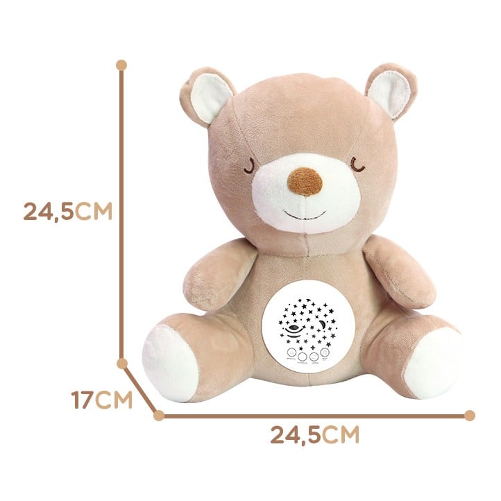 Przytulanka Usypiacz Projektor 2w1 Miś - 10 Kołysanek WOOPIE BABY – zdjęcie 25