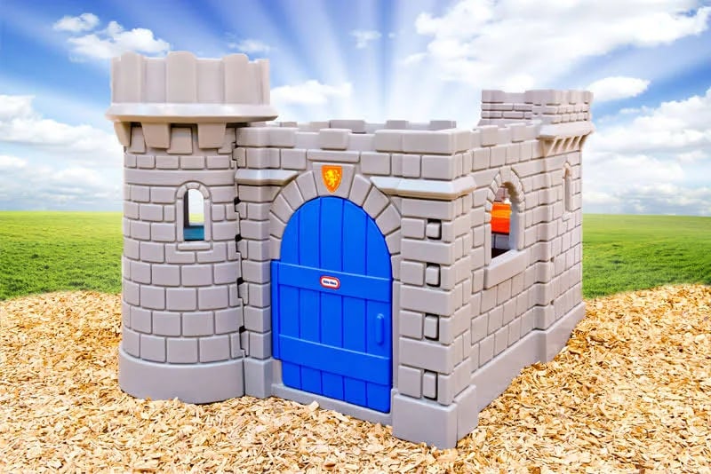 LITTLE TIKES Klasyczny Zamek ze Zjeżdżalnią